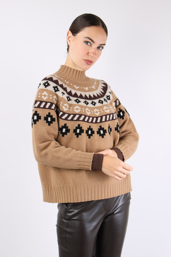 Hardy Maglia Fantasia Sprone Grafico-4