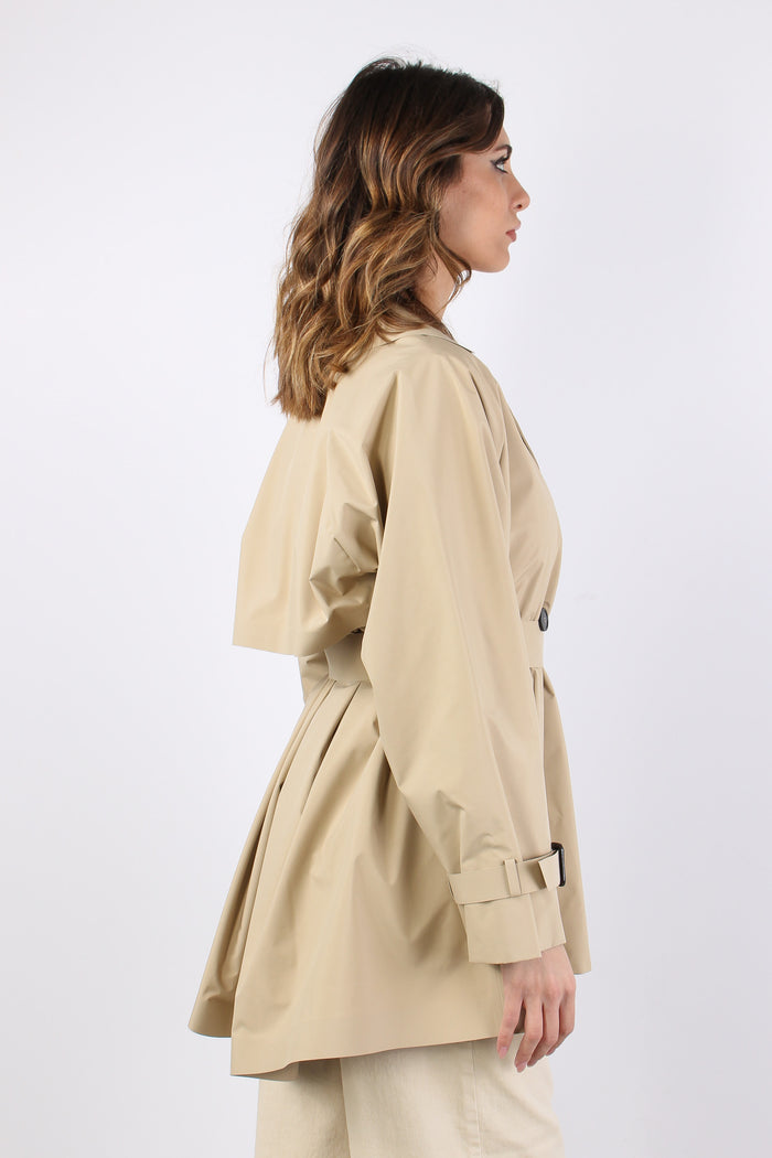 Wkdovatta Trench Medio Beige-9