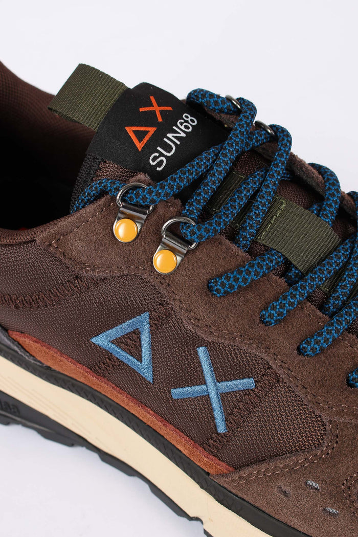 Sneakers Fire & Camping Marrone-8