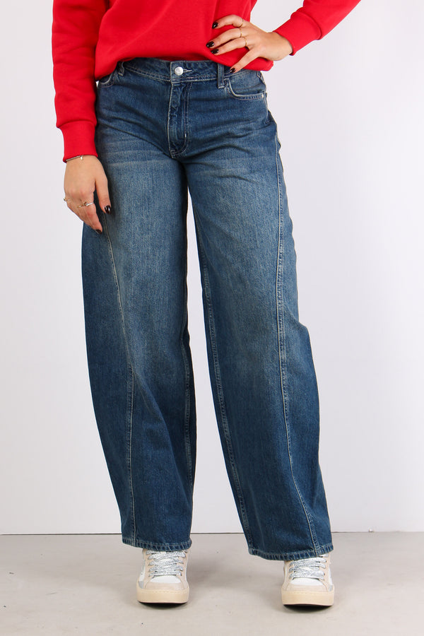 Denim Wide Leg Denim Medio-2