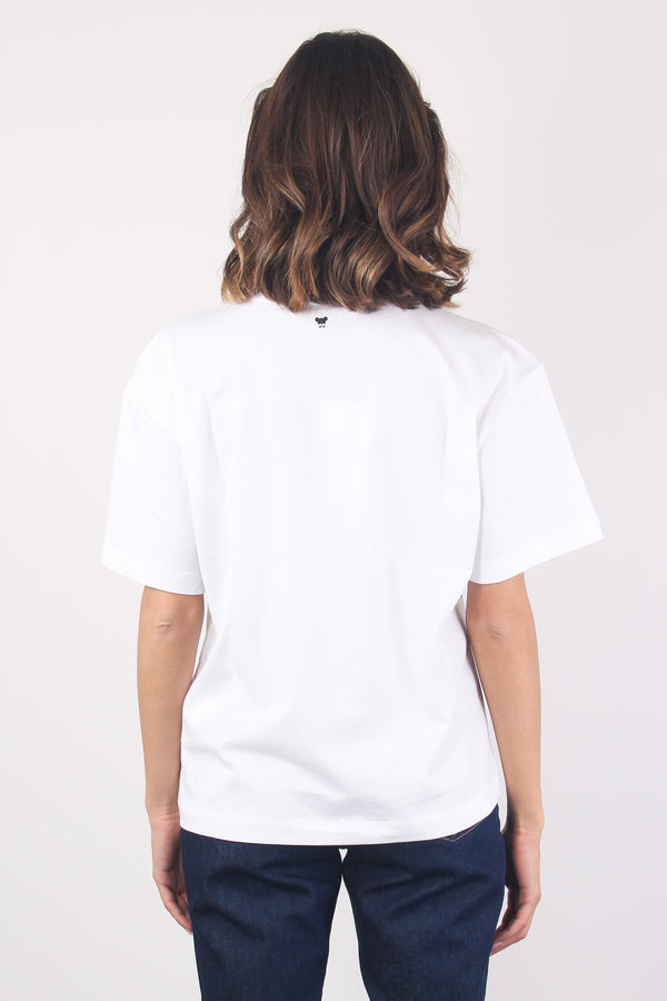 Viterbo T-shirt Leopardo Bianco-2