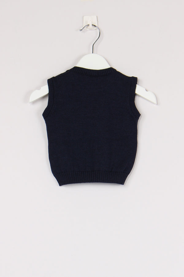 Gilet Orso Blu Notte-2