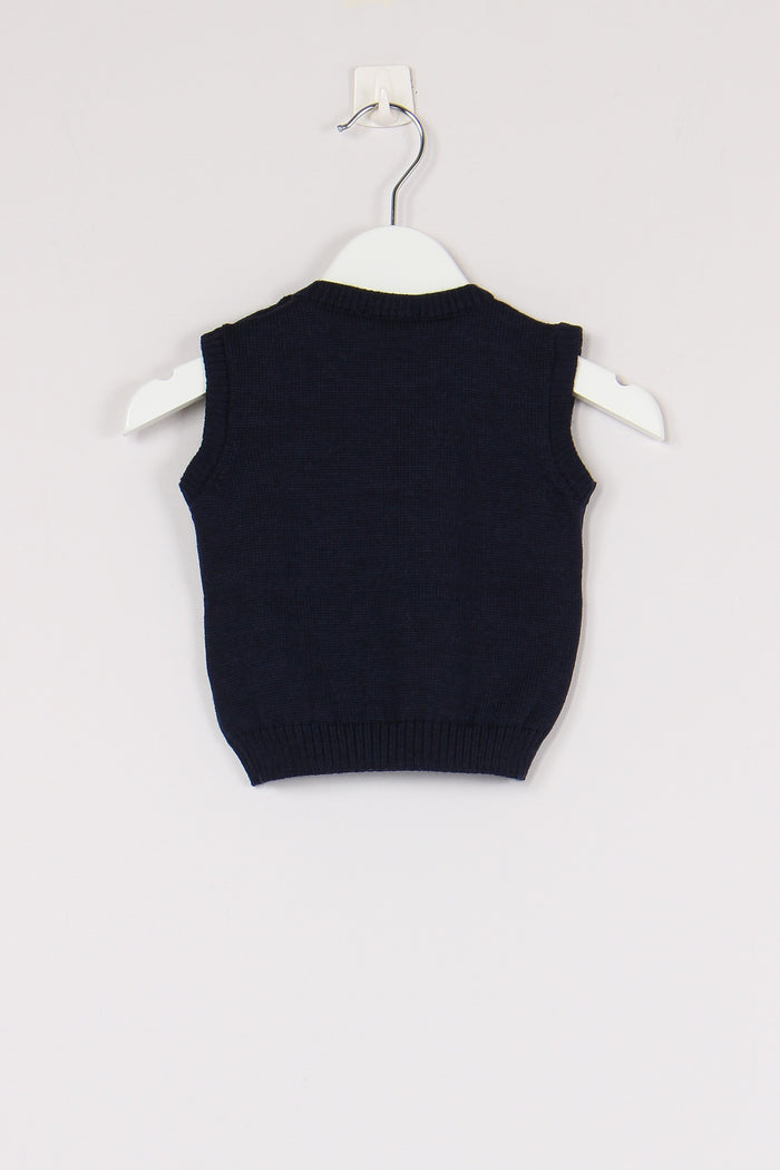 Gilet Orso Blu Notte-2