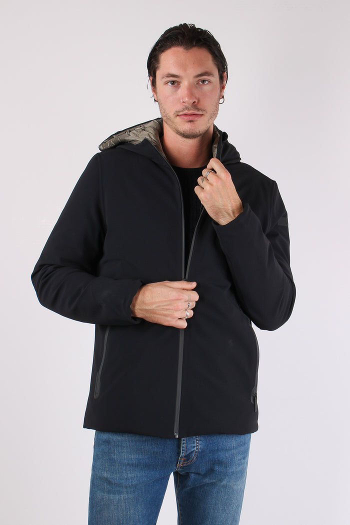 Piumino Tessuto Tecnico Black-2