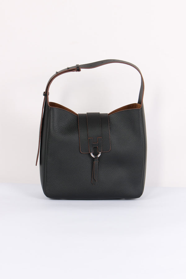 Hobo Pelle Trend Nappa Nero