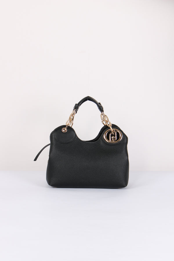 Tracollina 3 Scomparti Logo Nero/brass Gold