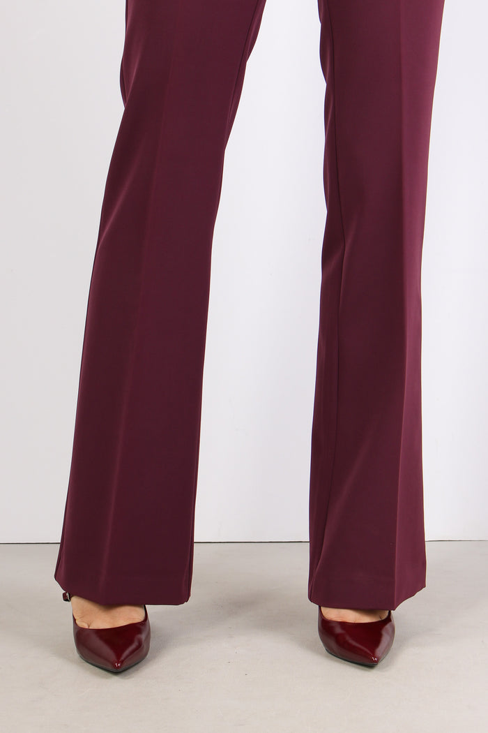Pantalone Zampa Bordeaux-10