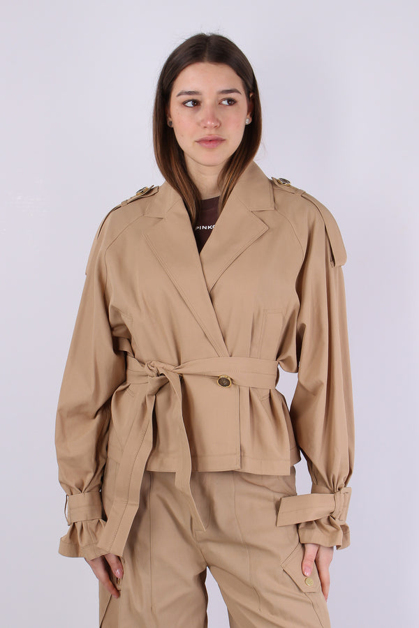 Tanya Trench Cinturato Beige Chantilly-2