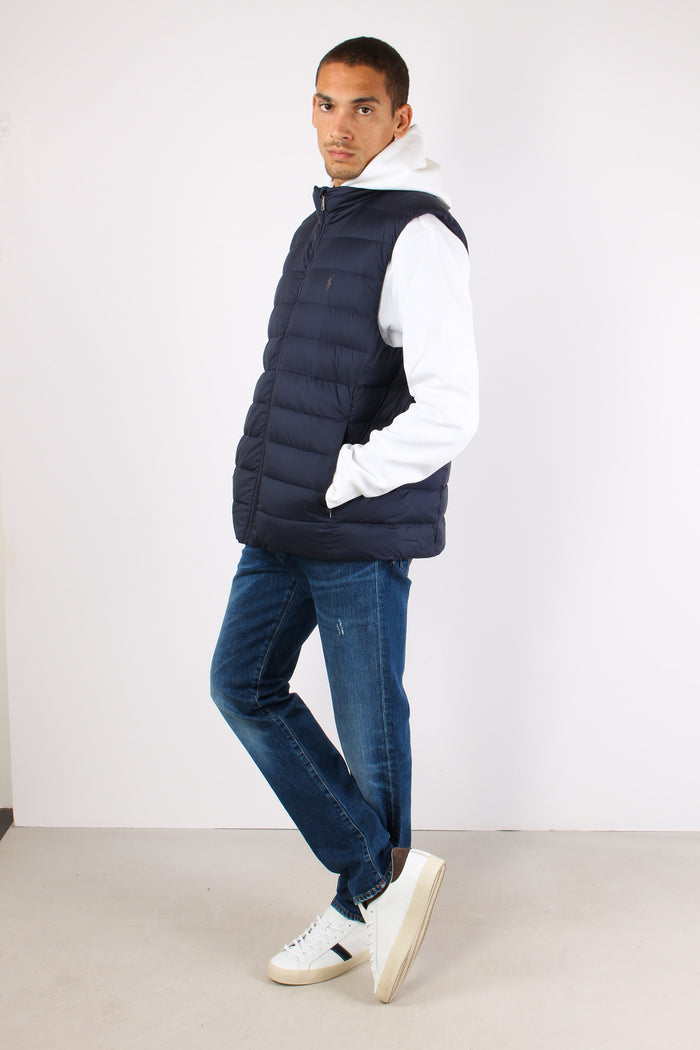 Piumino Gilet Navy-3