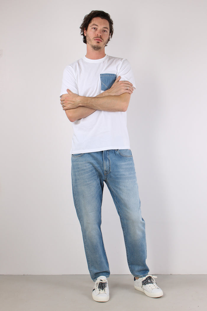 T-shirt Taschino Denim Optic White-3
