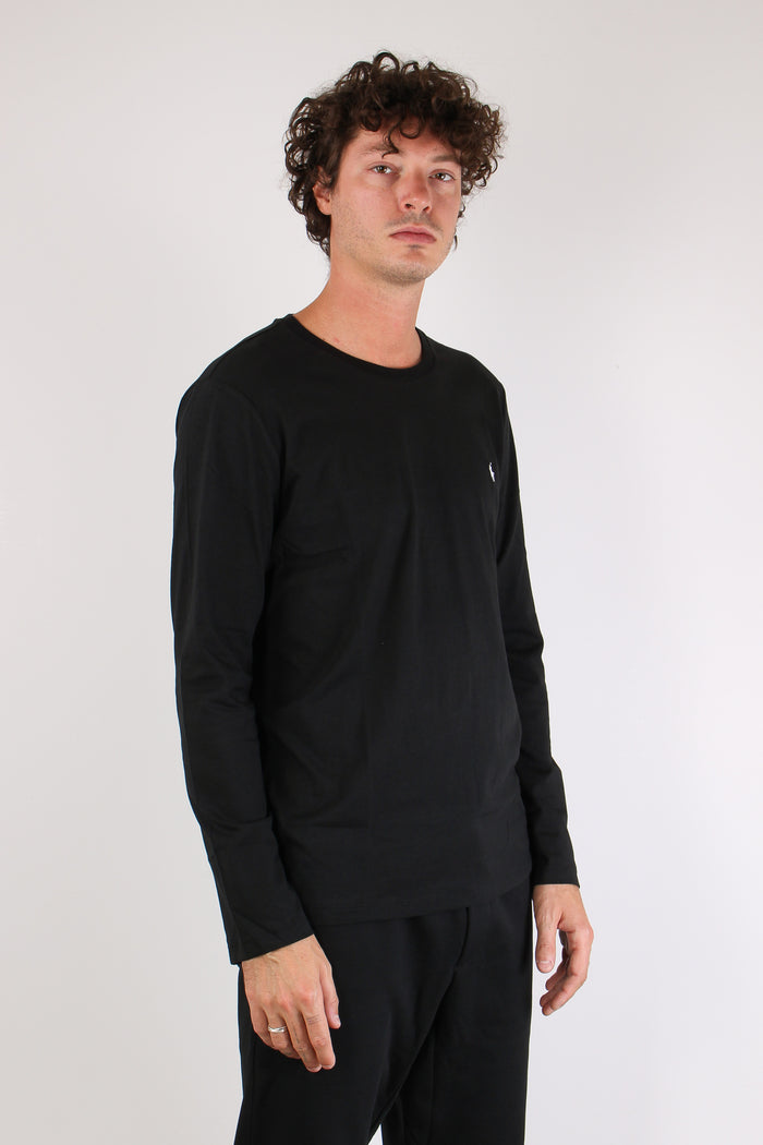 Maglia M/l Underwear Polo Black-6