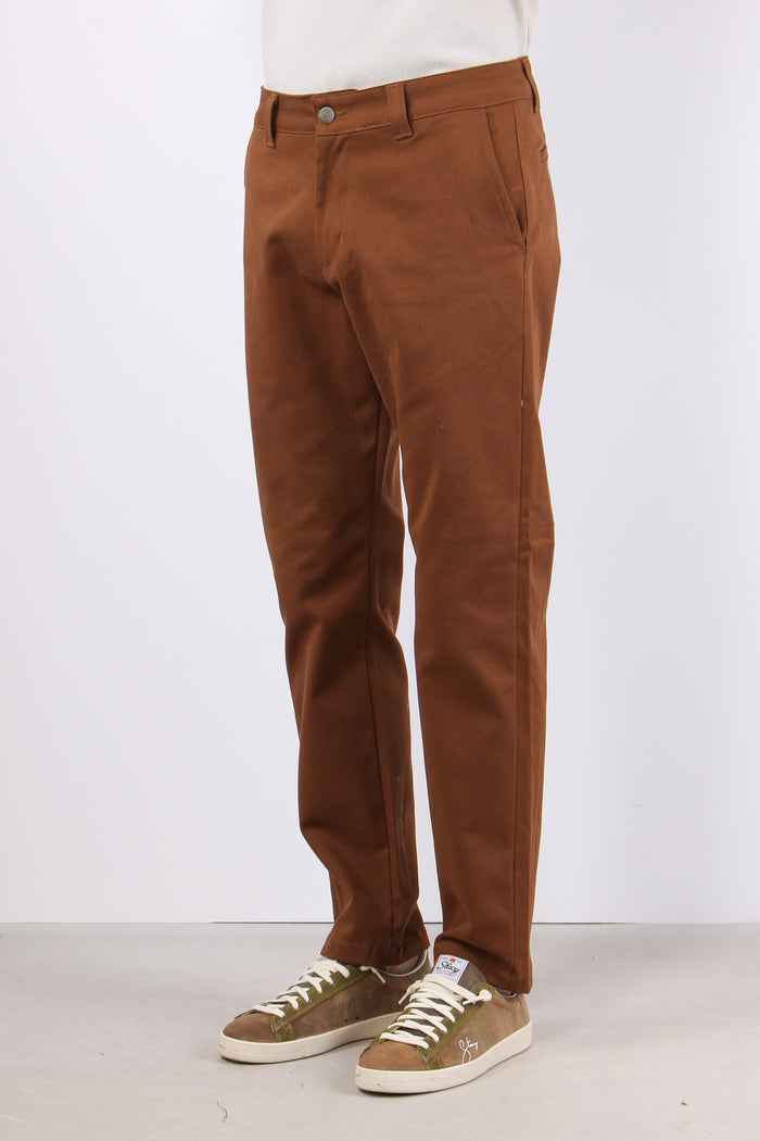 Pantalone Chino Regular Bruciato-5