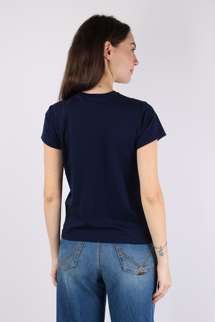 T-shirt Manica Corta Basica Cruise Navy-4