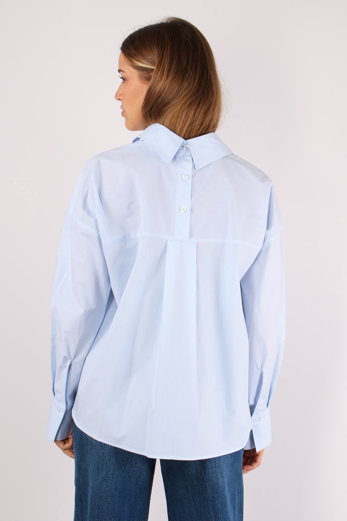 Camicia Doppio Colletto Celeste-5
