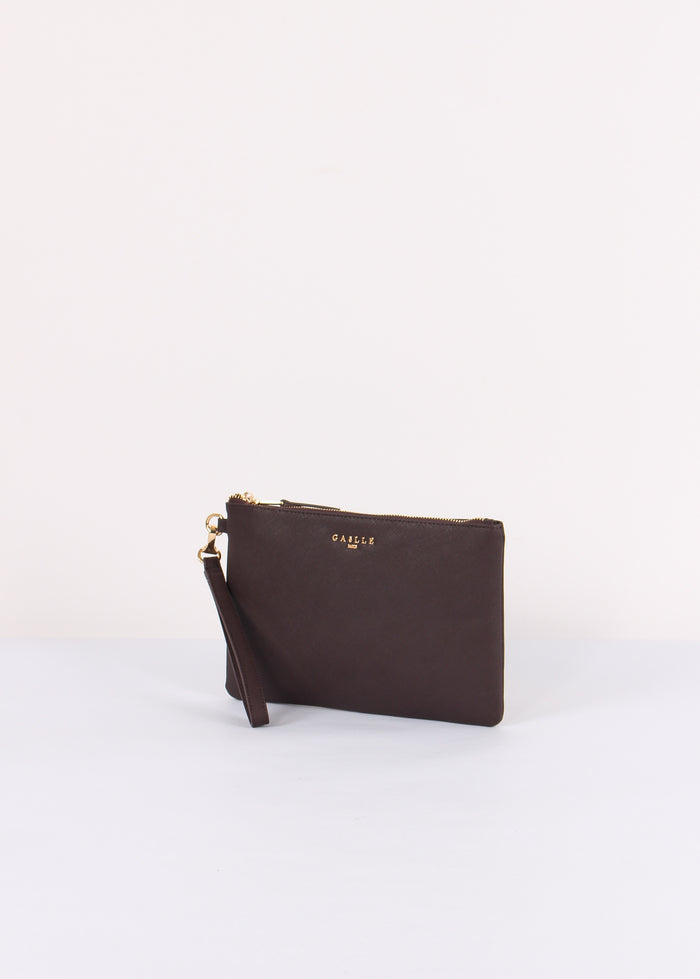 Pochette Saffiano Logo Moro-2