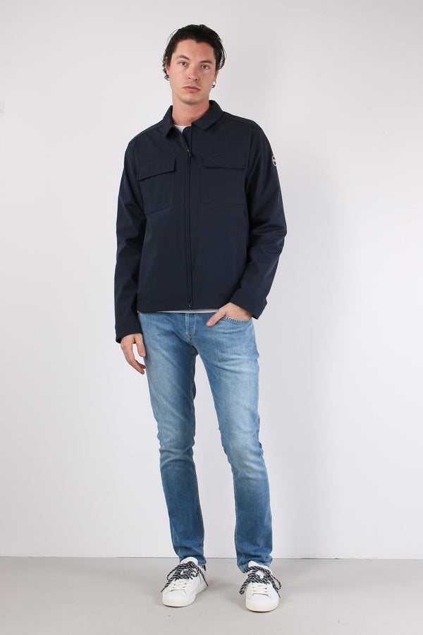 Over Jacket Soft Shell Navy