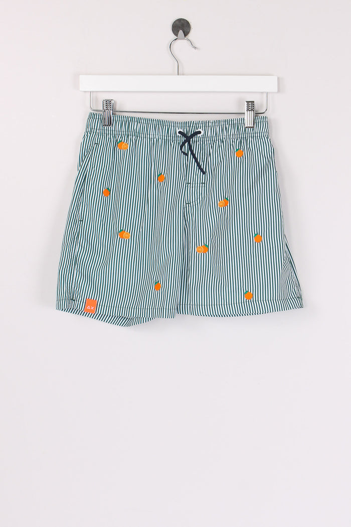 Costume Pantalone Ricami Verde