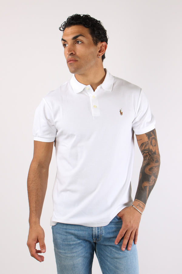 Polo Slim Fit Soft White