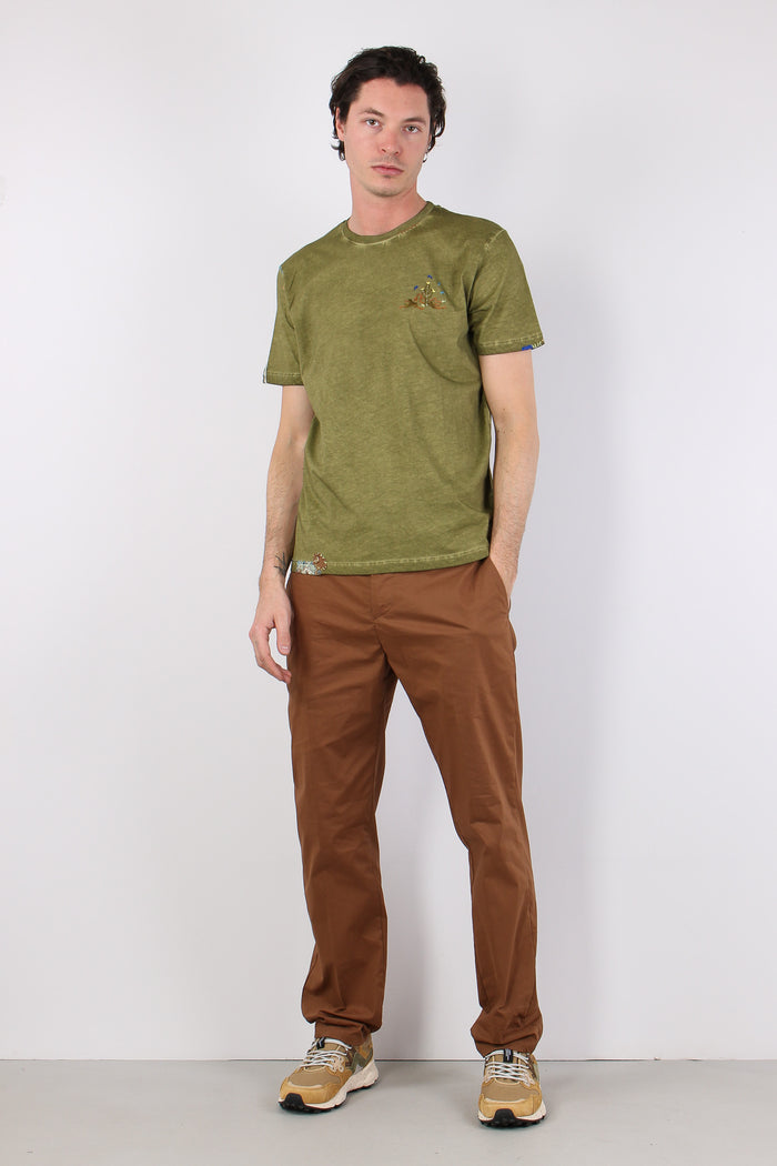 T-shirt Ricamo Cactus Selva