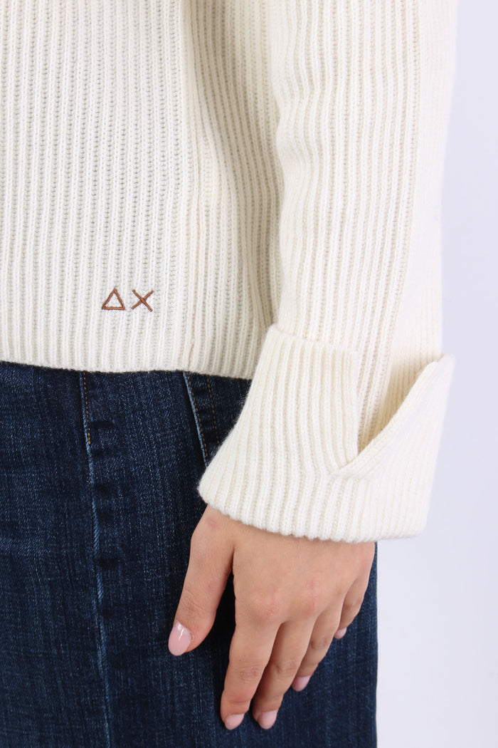 Girocollo Costa Inglese Bianco-8