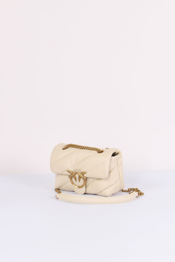 Tracolla Mini Love Puff Bianco-2