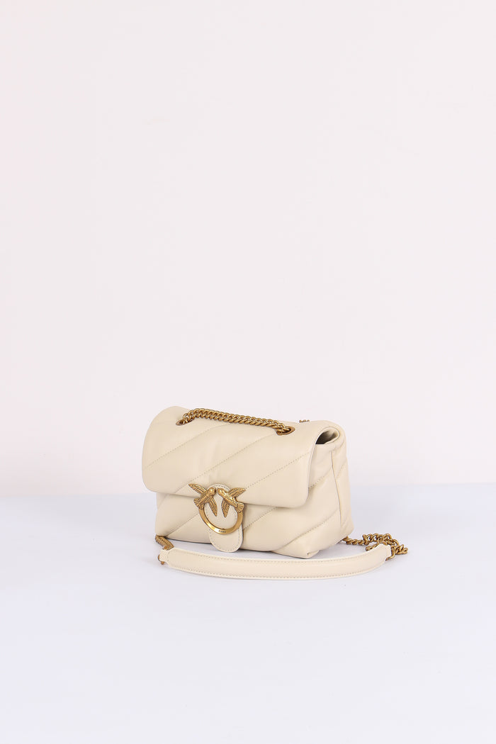 Tracolla Mini Love Puff Bianco-2