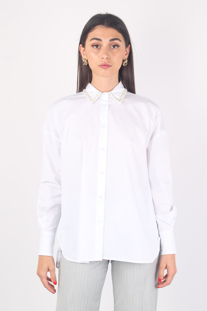 Camicia Perle Colletto Bianco-3