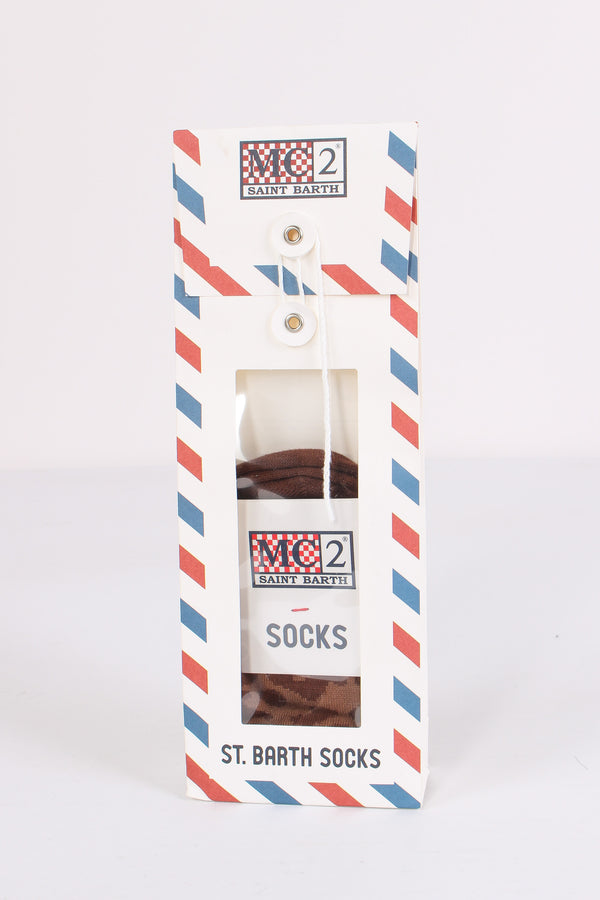 Calzino Lungo Animalier Leopard-2