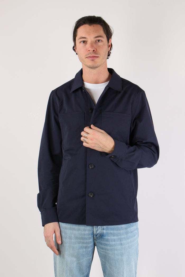 Basil Over Jacket Navy Blue-3