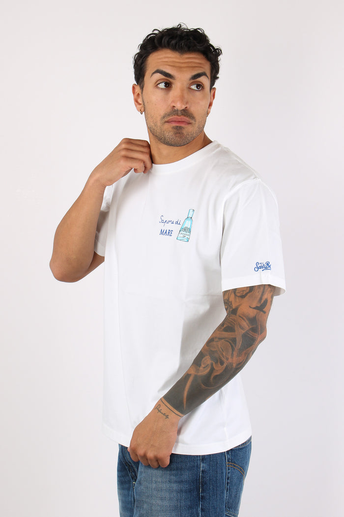 T-shirt Scritta Ricami  Sapore-3