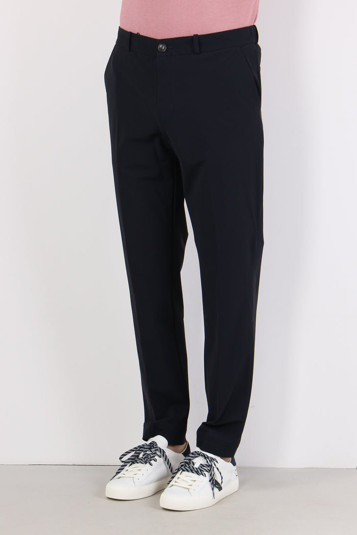 Pantalone Chino Elastico Blue-5