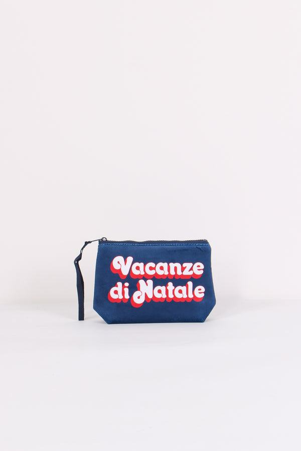 Pochette Vacanze Di Natale Blu