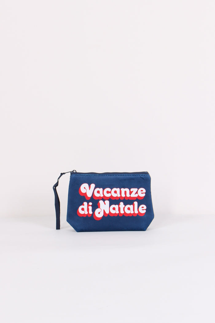 Pochette Vacanze Di Natale Blu