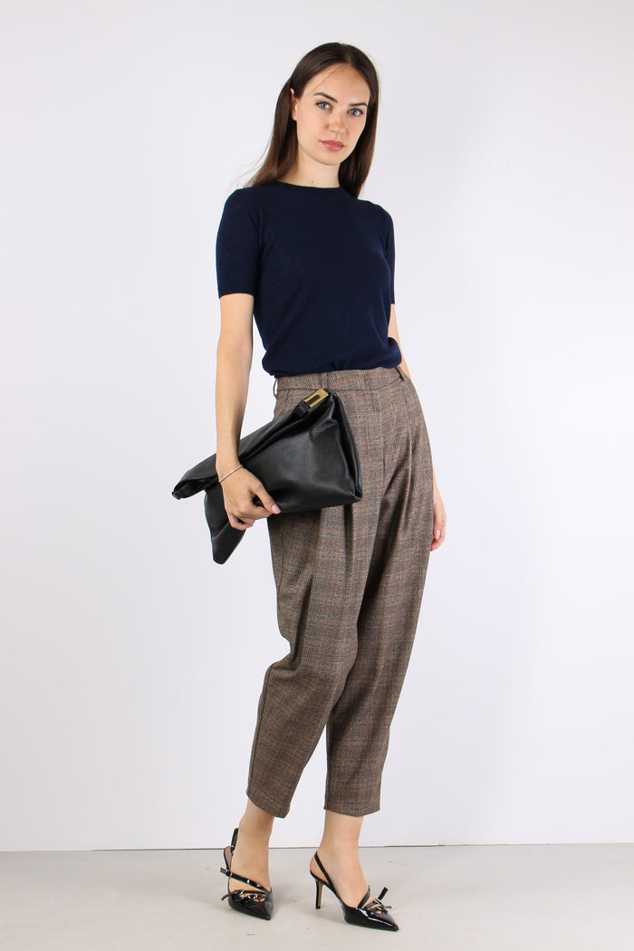 Maglia M/m Misto Lana Blu-8