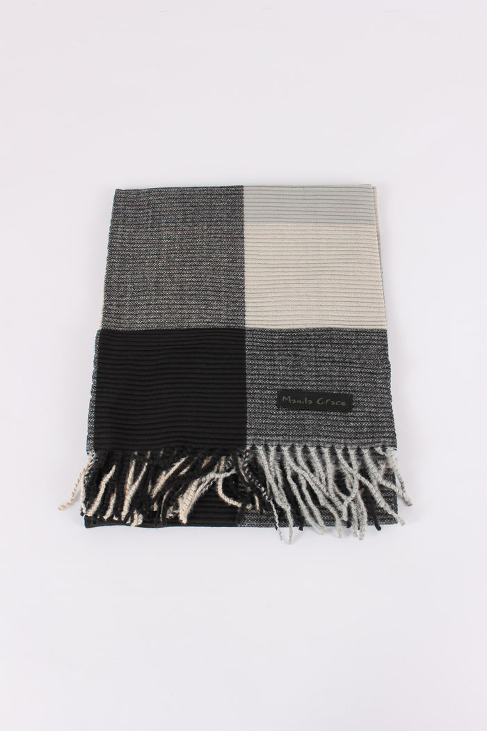 Sciarpa Goffrata Evening Blue-2