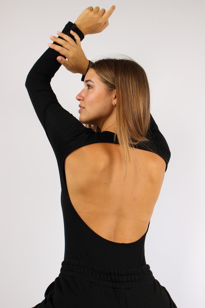 Body Viscosa Oblo Dietro Nero-4
