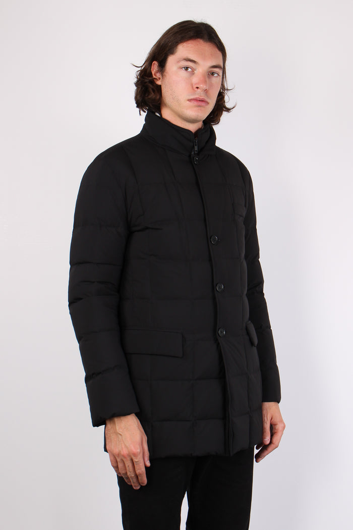 Cappotto Imbottito Nero-5