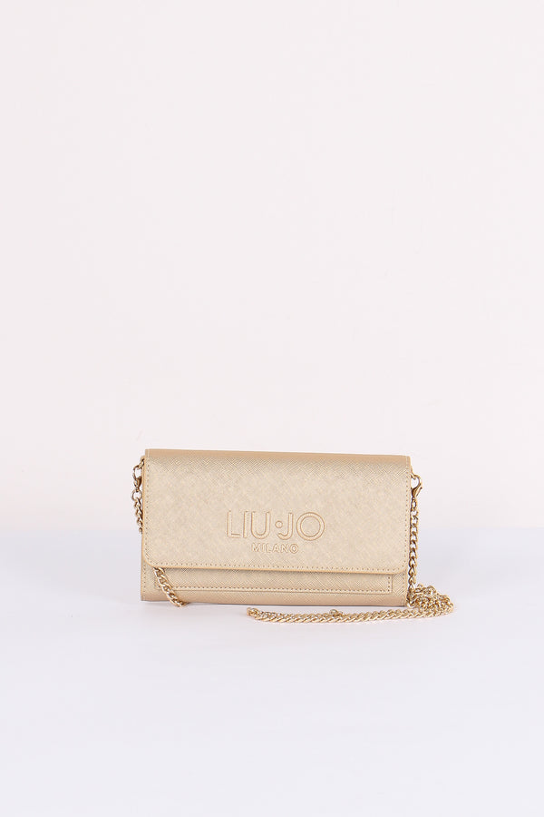 Portafoglio Tracolla Light Gold