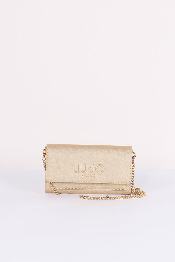Portafoglio Tracolla Light Gold