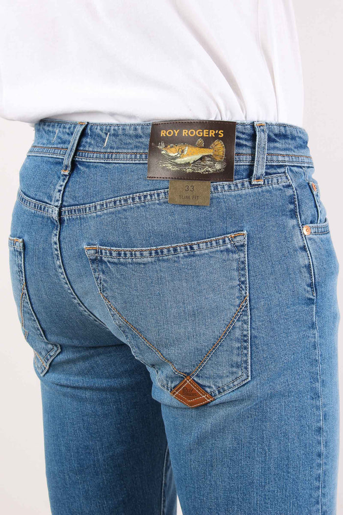 Denim Slim Fit Special Denim Medio-7