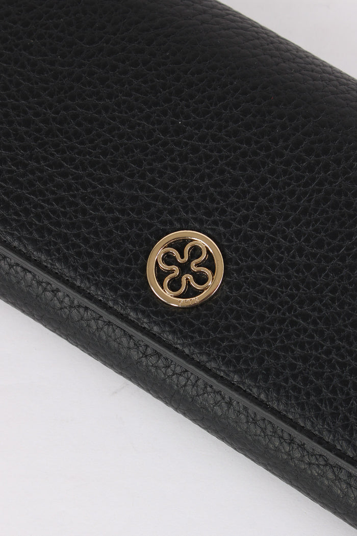 Federica W Portafoglio Grande Nero-6