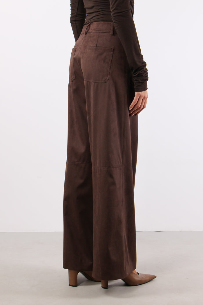 Pantalone Dritto Dainetto Potting Soil-7