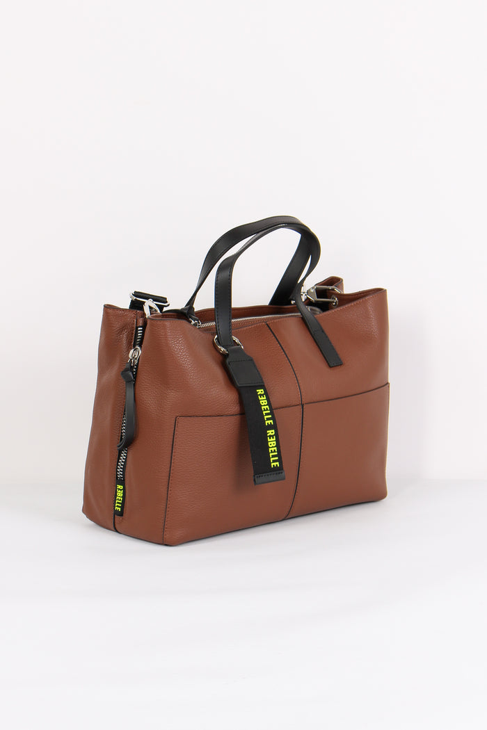 Alosa Shopping 2 Manici Tasche Chocolate-6