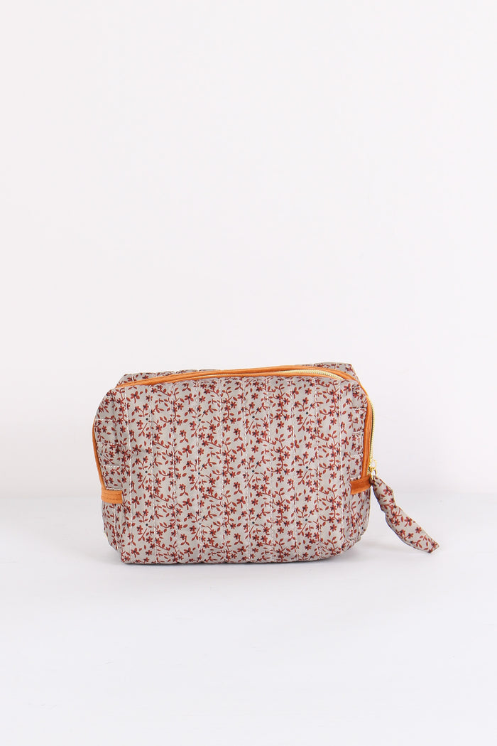 Pochette Patch Lettera P Fango/arancio-3