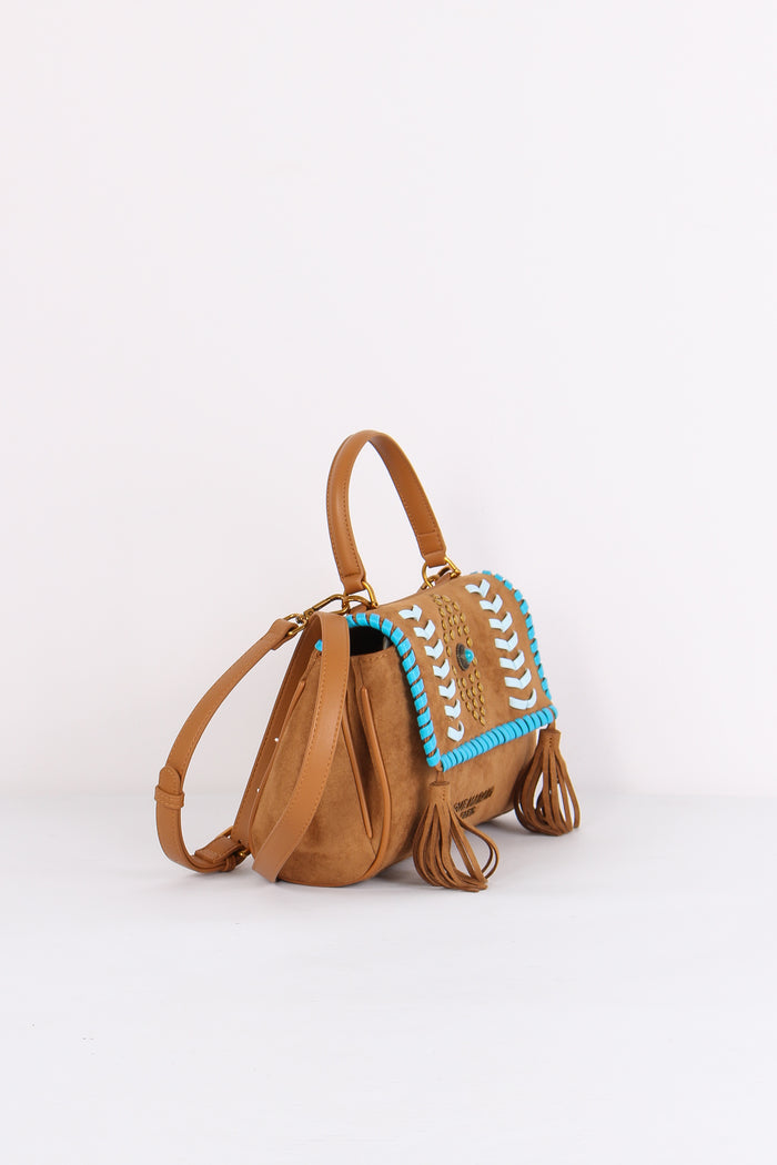 Tracollina Suede Etnica Suede Cognac-6