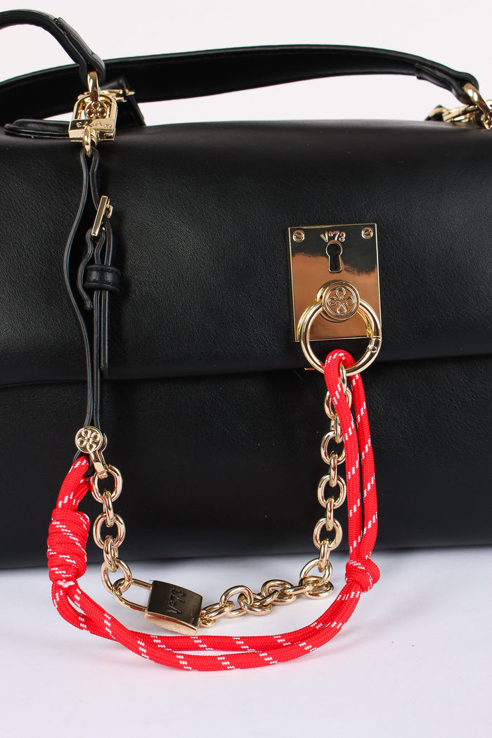 Alabastro Maxi Shopping Charms Nero-3