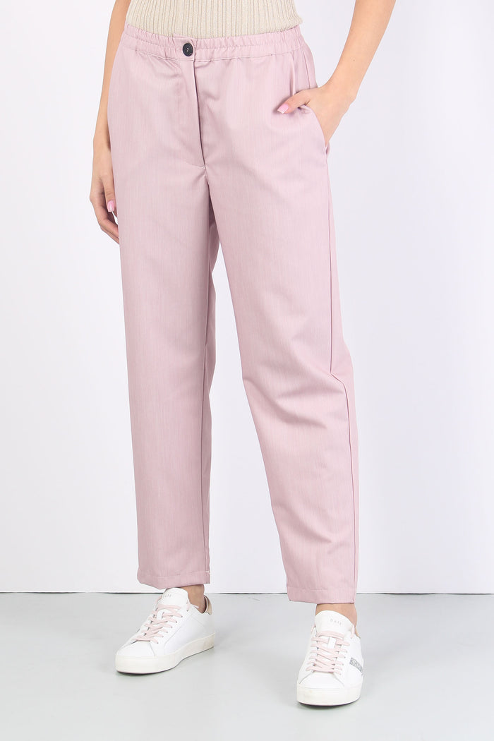 Pantalone Elastico Rosa-7