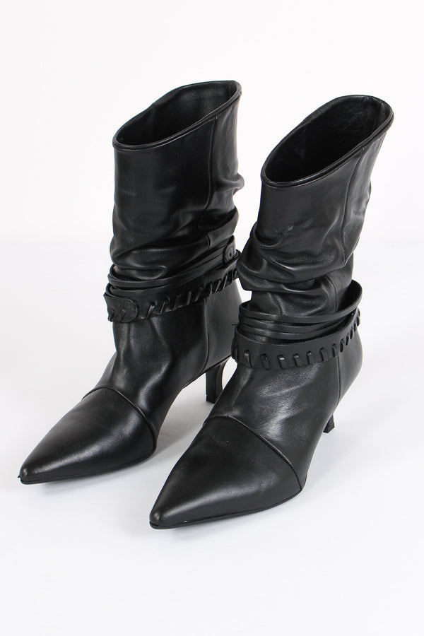 Stivale Arriccio Cinturini Cav Nero-2