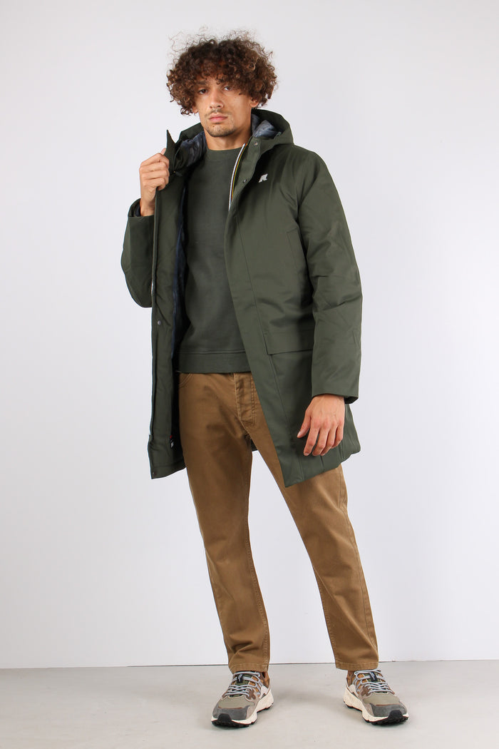 Giubbotto Lungo Inserto Marmot Green/blue-4