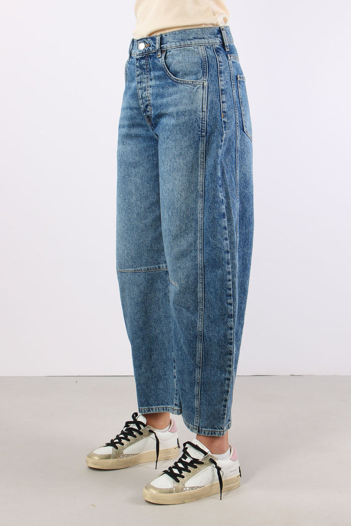 Jeans Frog Vita Bassa Denim Medio-2